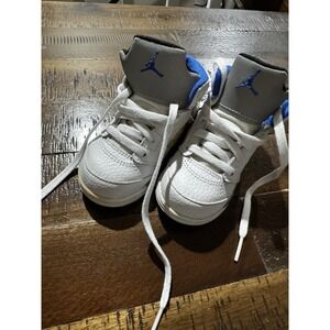 Nike Air Jordan 5 Retro High tops(TD) 'Stealth 2.0', 440890-140, Size 7c